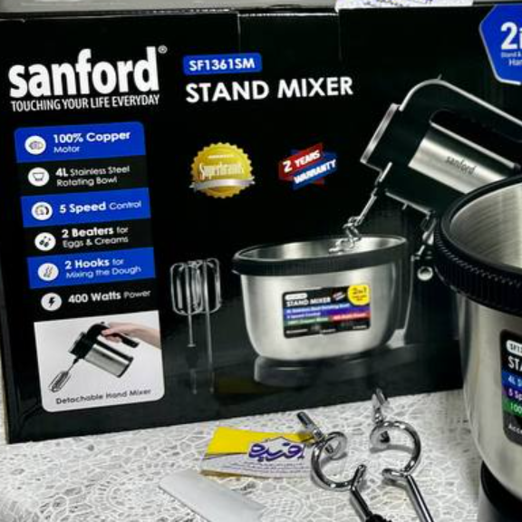 همزن کاسه دار سانفوردمدل sf1361sm