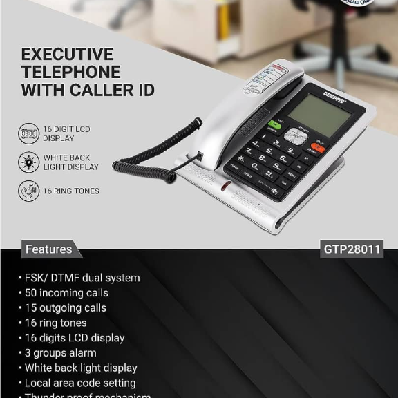 📞تلفن رومیزی جیپاس مدلGTP28011